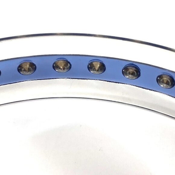 MIUMIU Rhinestone hair accessories headband hair band Katyusha Plastic blue - Picture 10 of 11